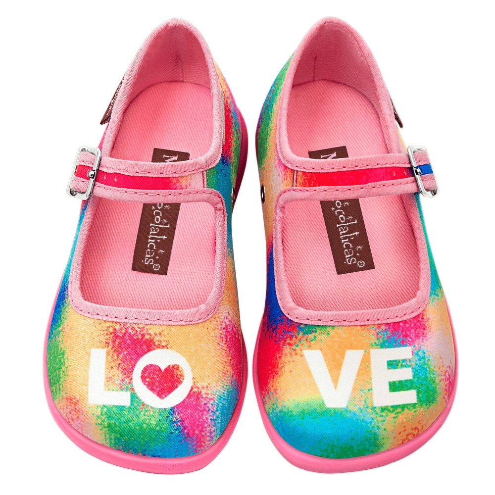 Love Girls Mary Jane Flat